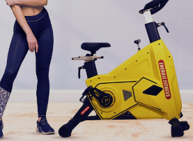 Professional-grade spinning bike with 24kg flywheel - Image 3